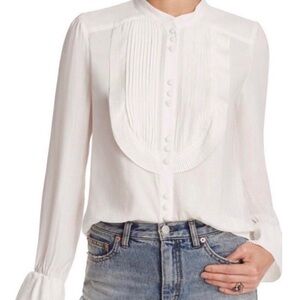 Free People Victorian blouse top